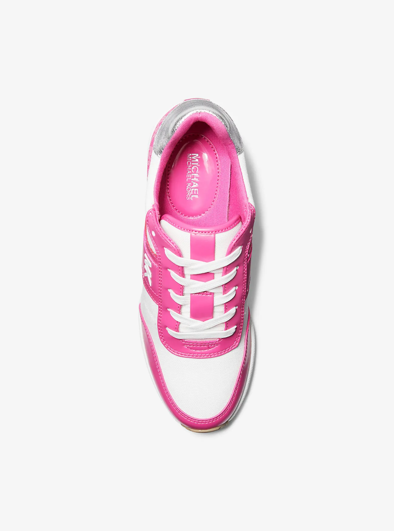 Michael Kors Sneaker Mabel van canvas KERSENROODMULTI Hot