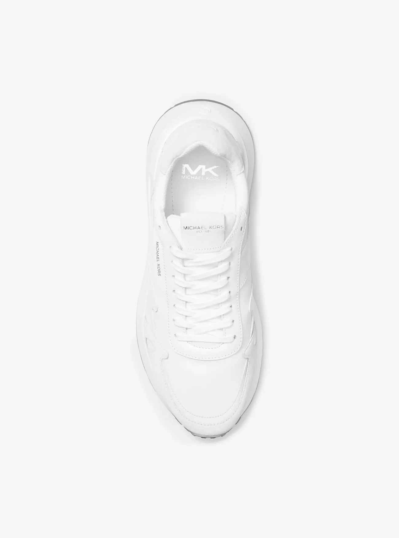 Michael Kors Sneaker Miles van nylon en leer OPTISCHWIT Online
