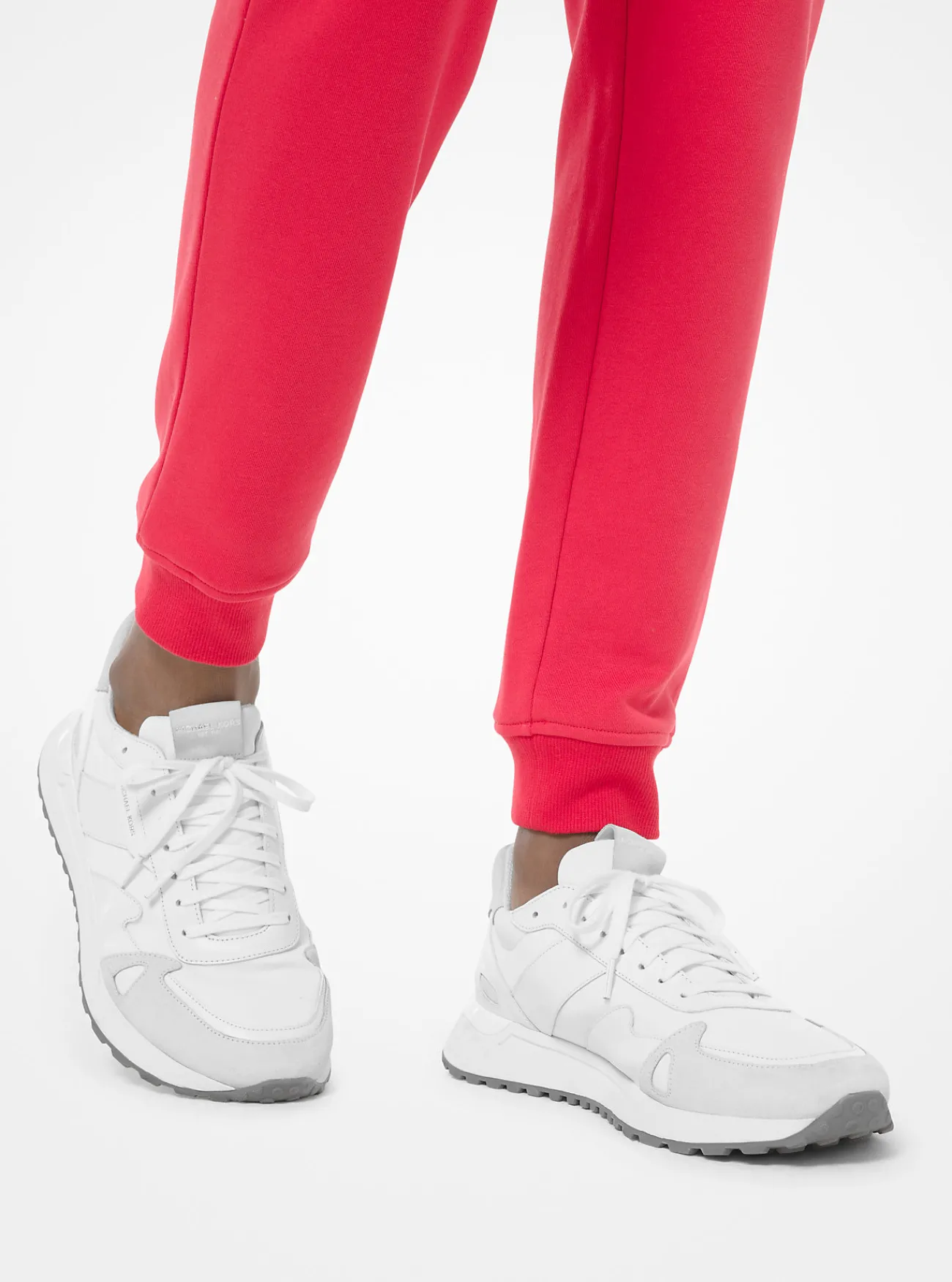 Michael Kors Sneaker Miles van nylon en leer OPTISCHWIT Online
