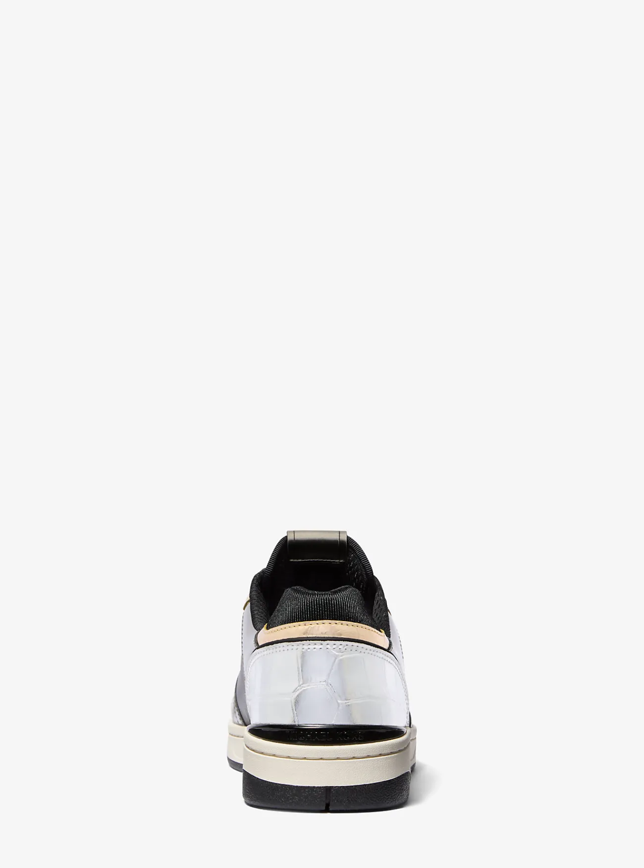Michael Kors Sneaker Rebel van leer met kleurvlakken ZWARTCOMBO Best