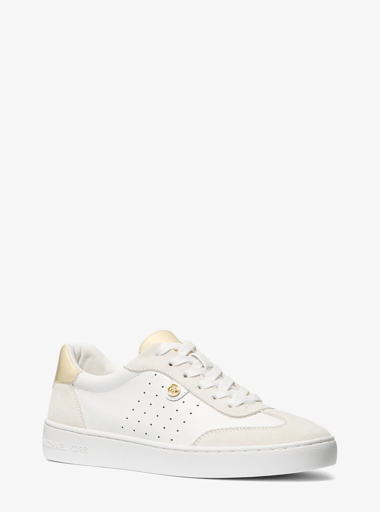 Michael Kors Sneaker Scotty van leer LICHTGOUDMULTI Sale