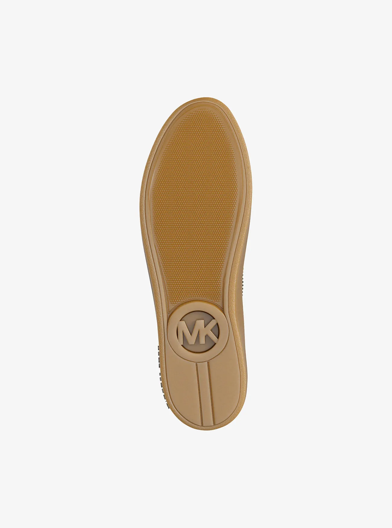 Michael Kors Sneaker Scotty van metallic leer met versiering ZILVER Fashion