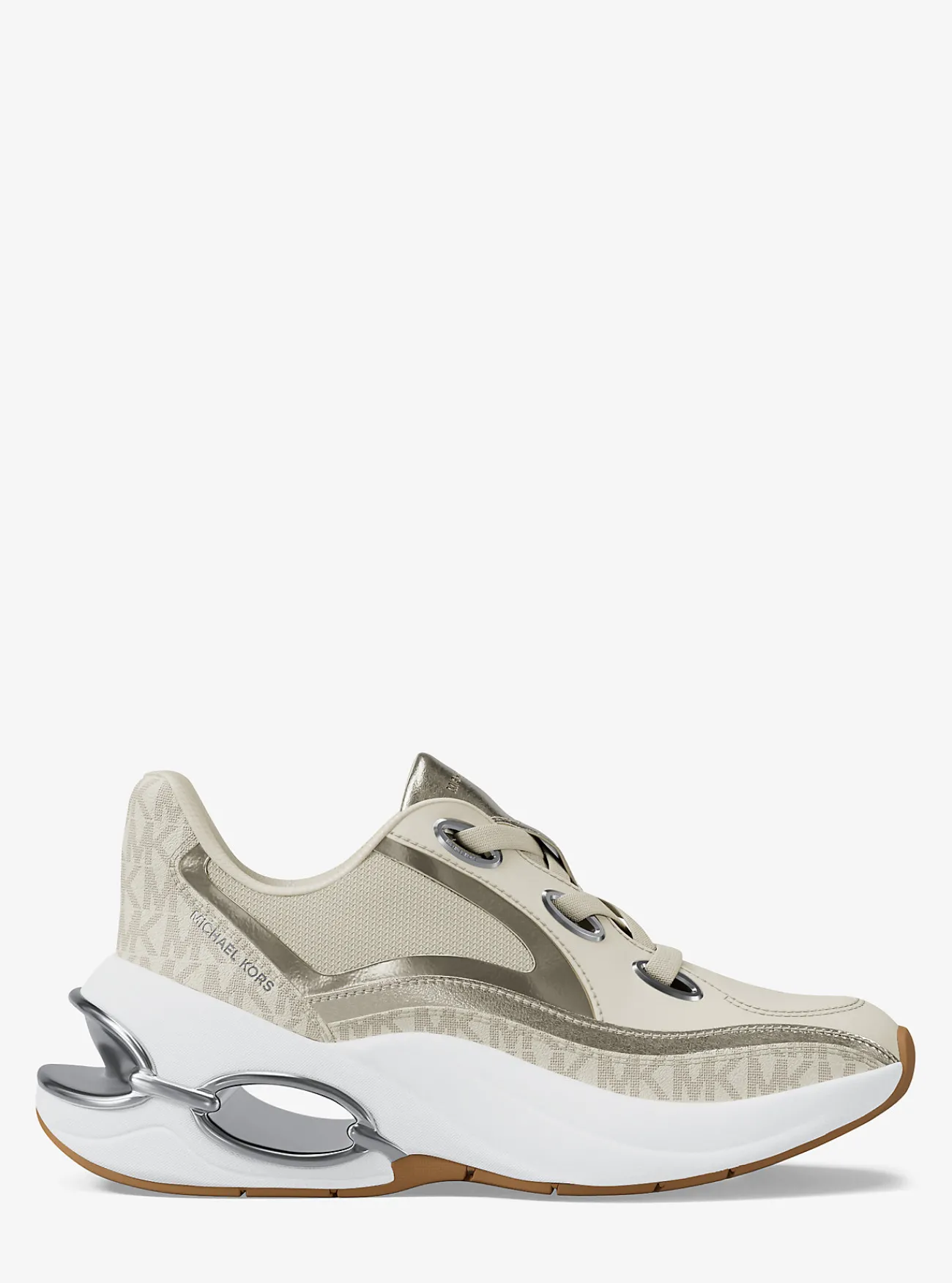 Michael Kors Sneaker Toni van gemengd materiaal VANILLE Sale