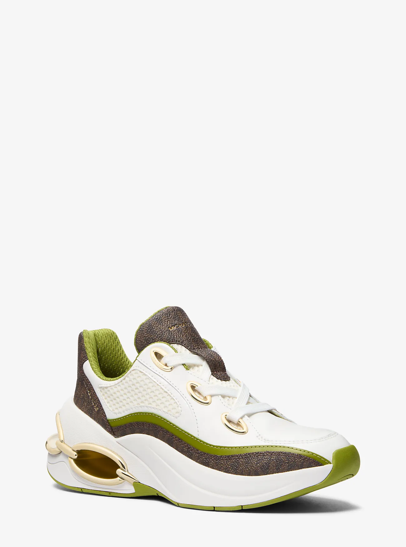 Michael Kors Sneaker Toni van gemengd materiaal WEIDEGROEN Online