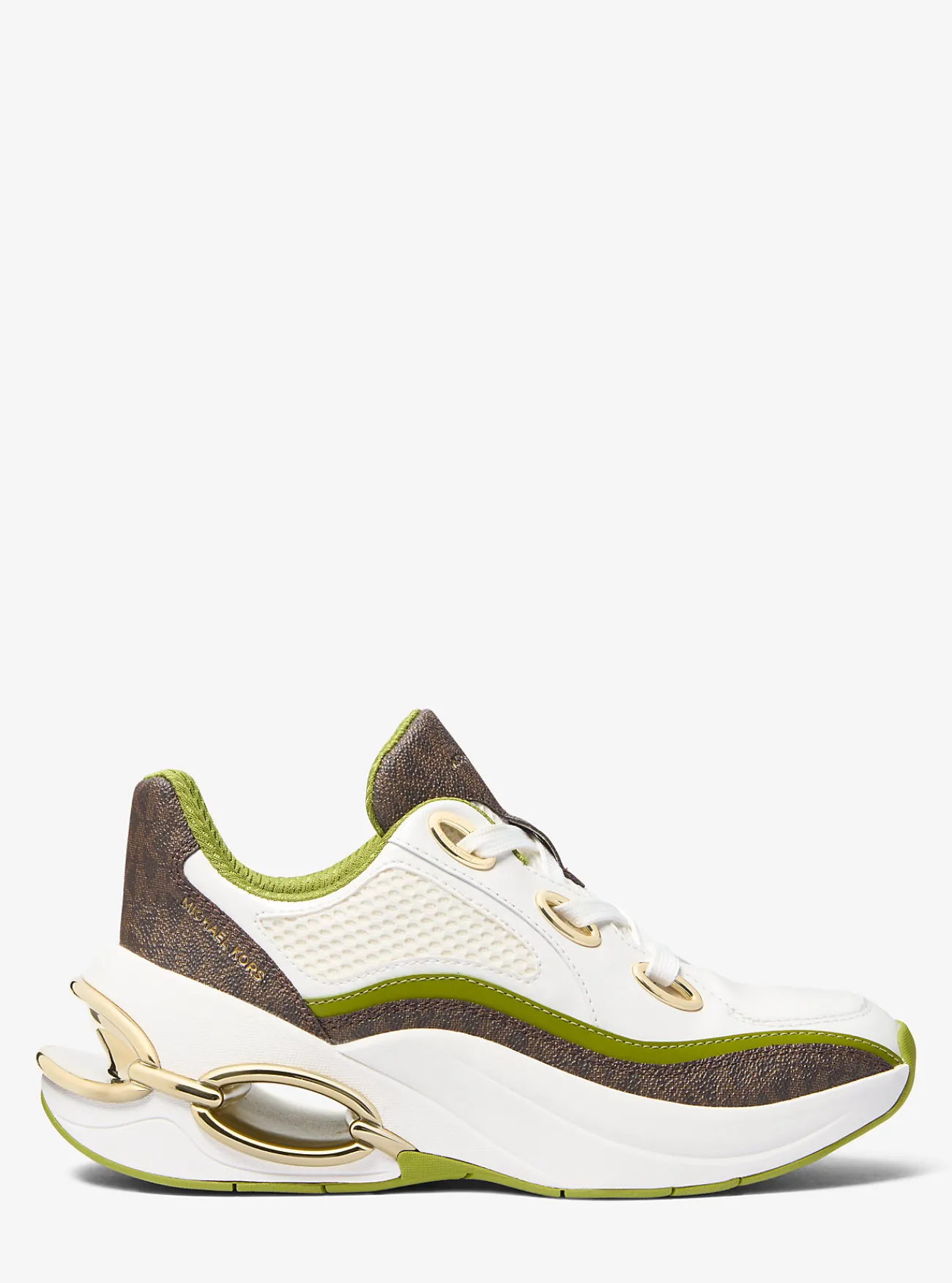 Michael Kors Sneaker Toni van gemengd materiaal WEIDEGROEN Online