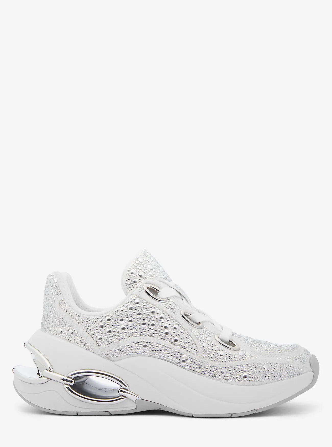 Michael Kors Sneaker Toni van linnenmix met versiering OPTISCHWIT Best