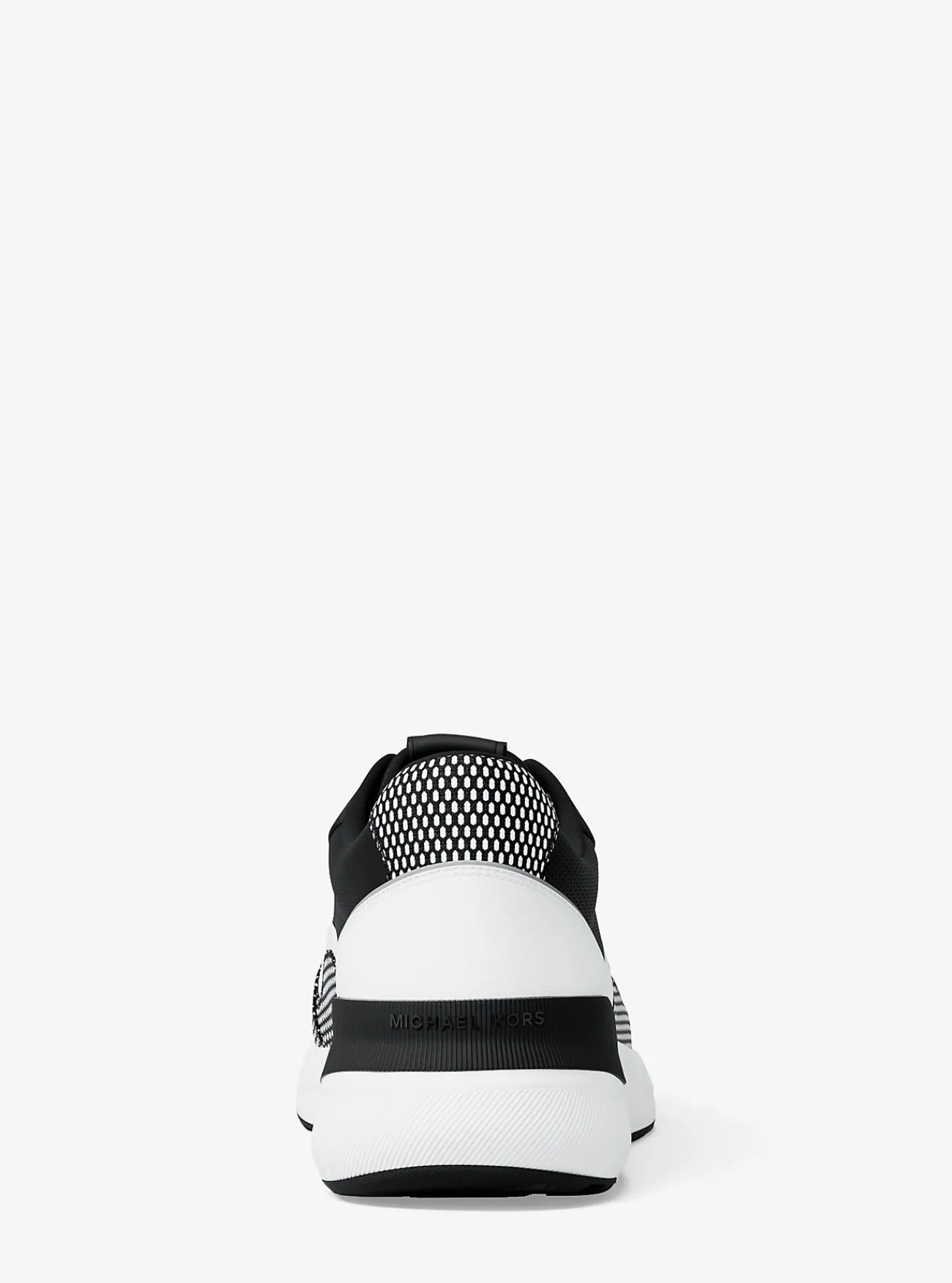 Michael Kors Sneaker Trevor van gemengd materiaal ZWART New