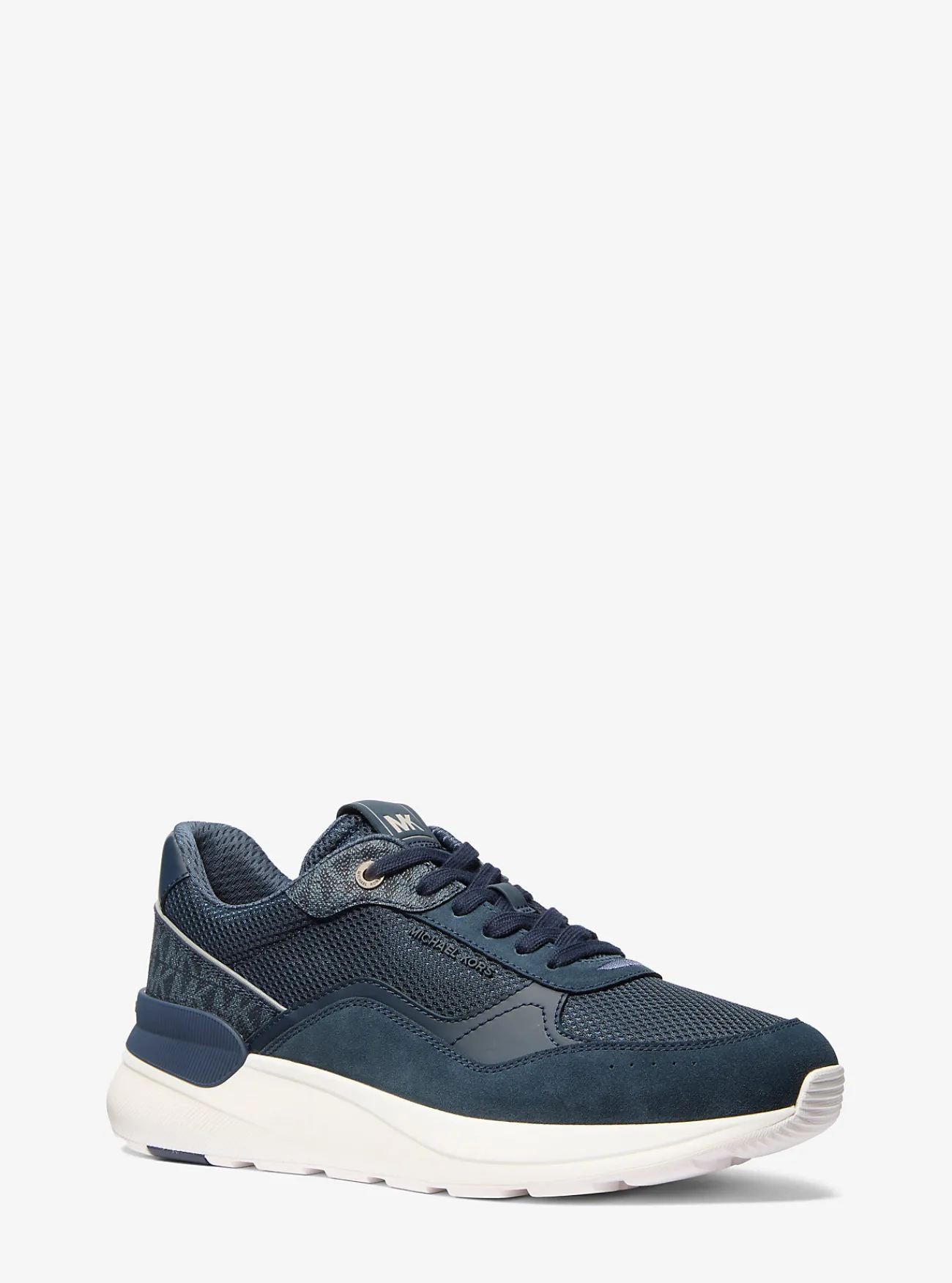 Michael Kors Sneaker Trevor van gemengd materiaal ADMIRAALBLAUW Fashion