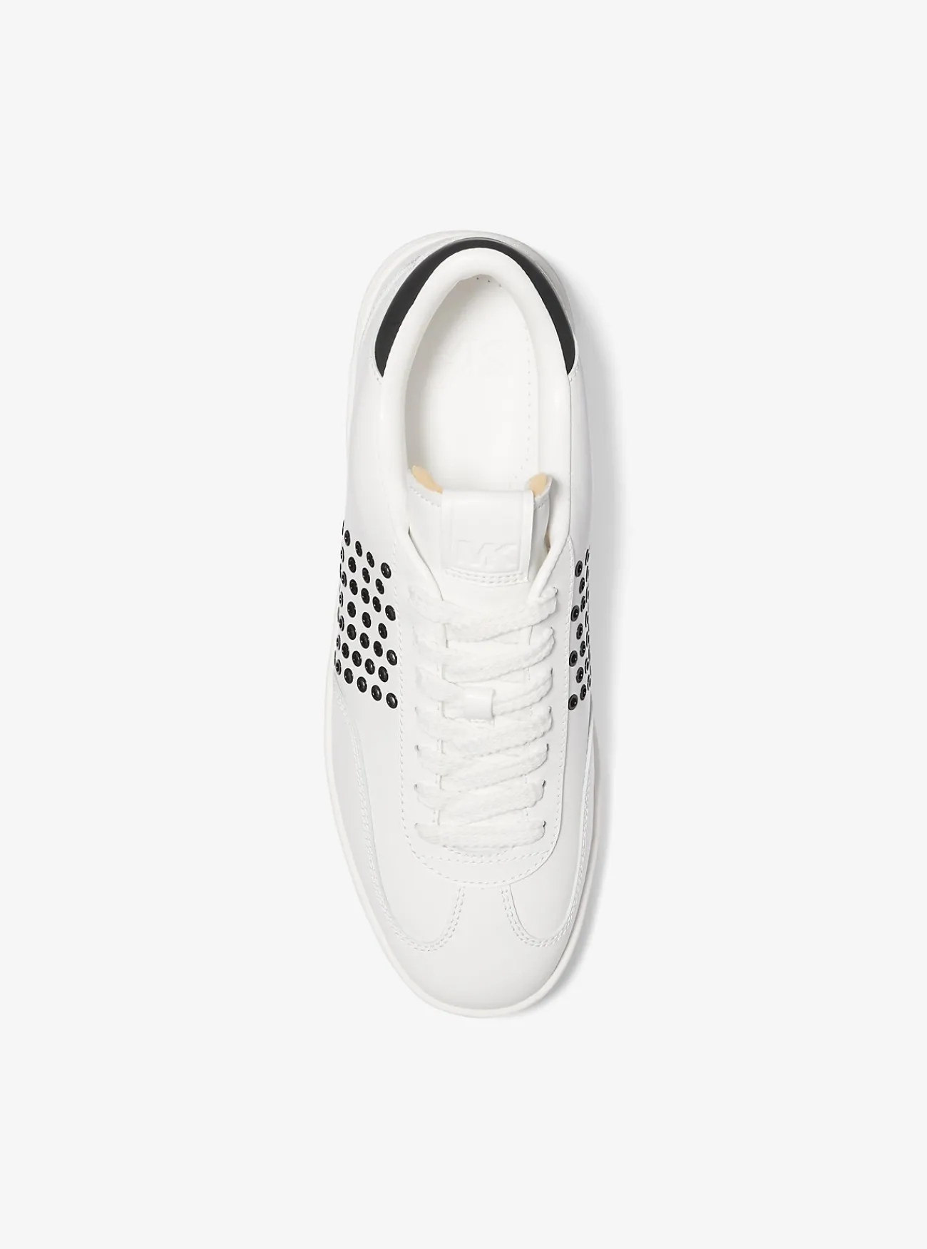 Michael Kors Sneaker Wilton van leer met oogjes OPTISCHWIT Online