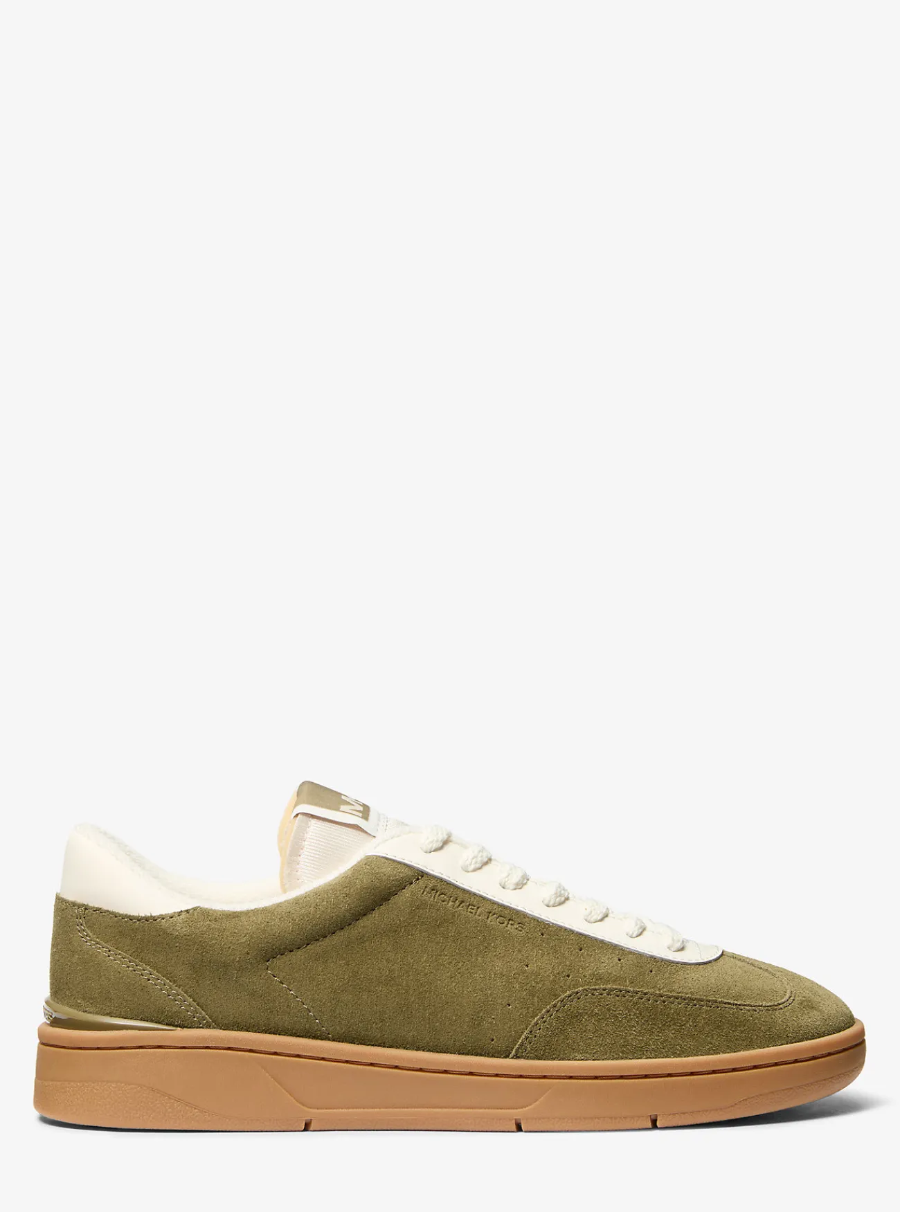 Michael Kors Sneaker Wilton van su&egrave;de SAFARIGROEN Outlet