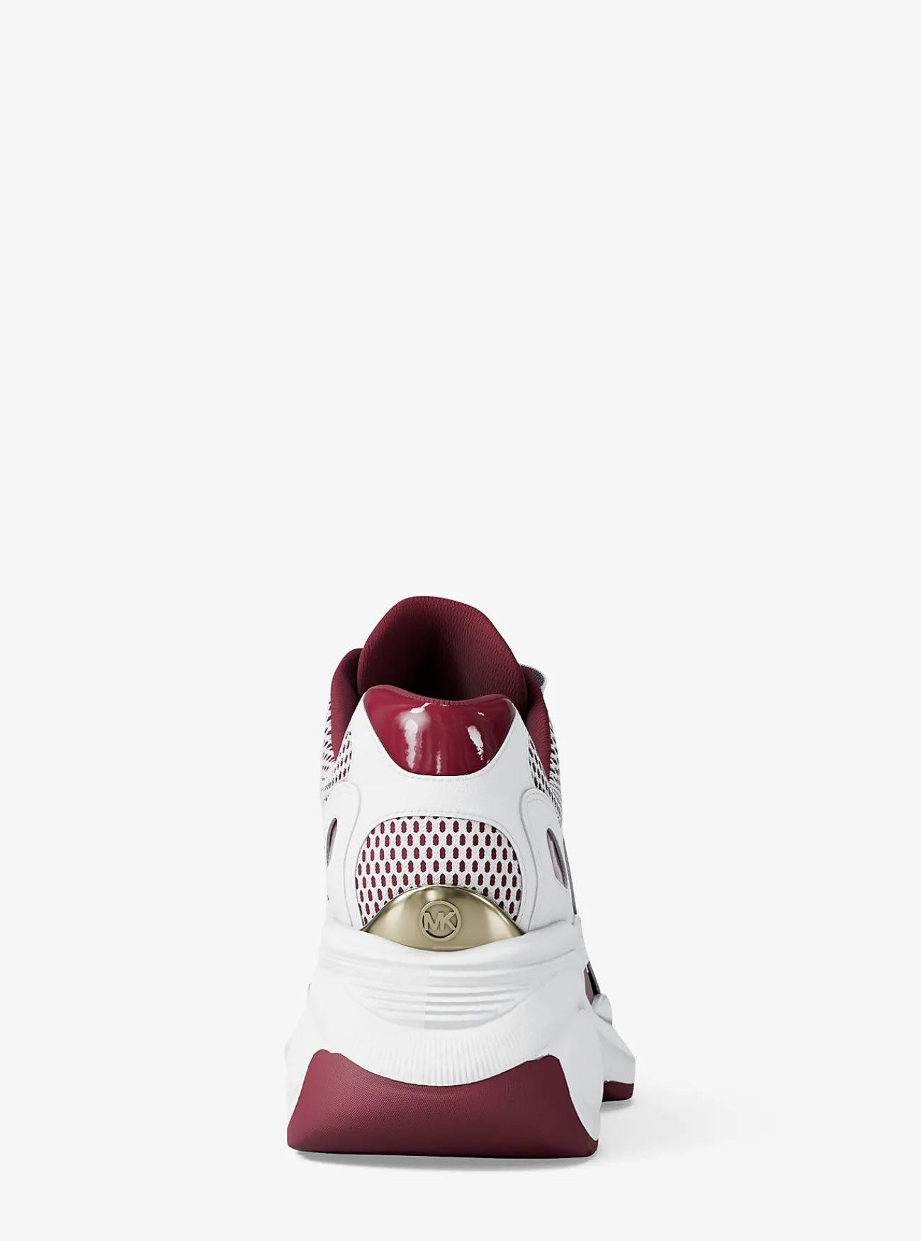 Michael Kors Sneaker Zuma van leer en mesh MOERBEI Hot