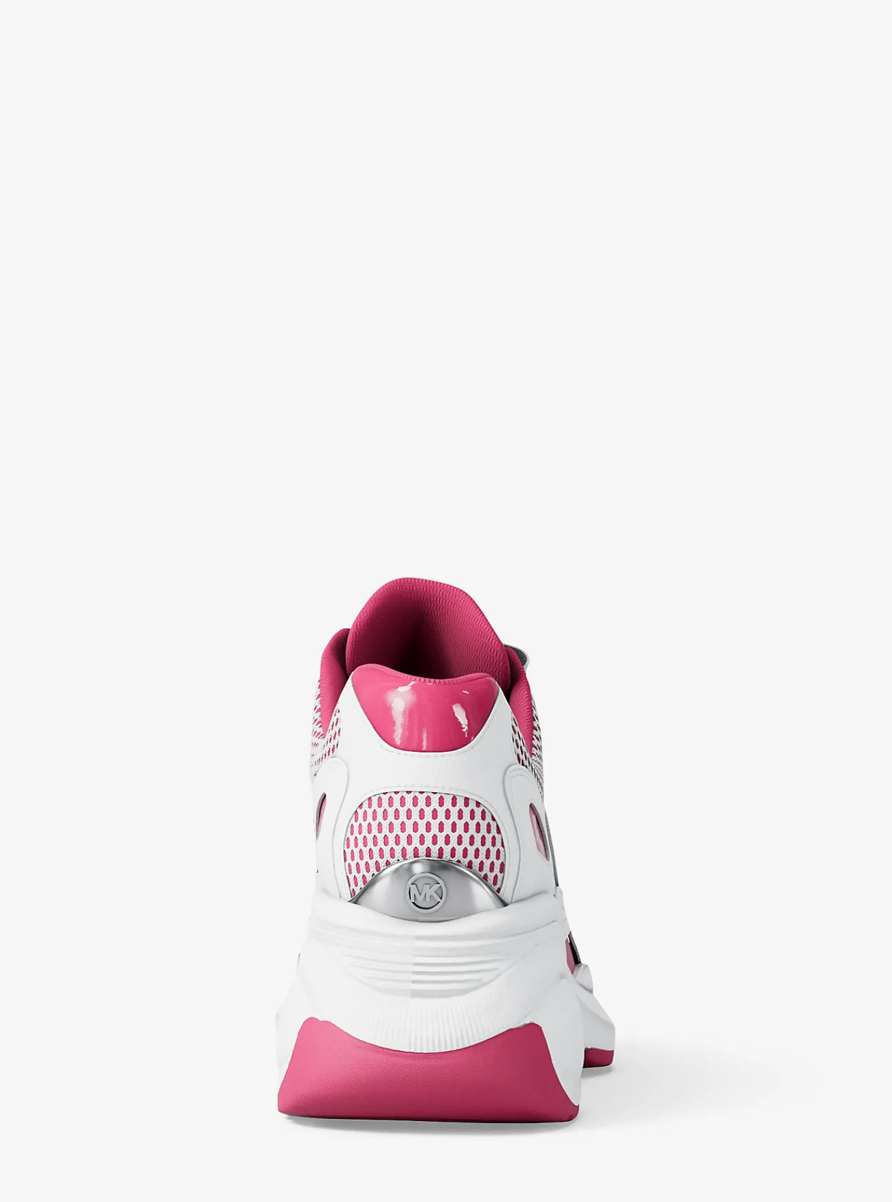 Michael Kors Sneaker Zuma van leer en mesh WILDEBES New