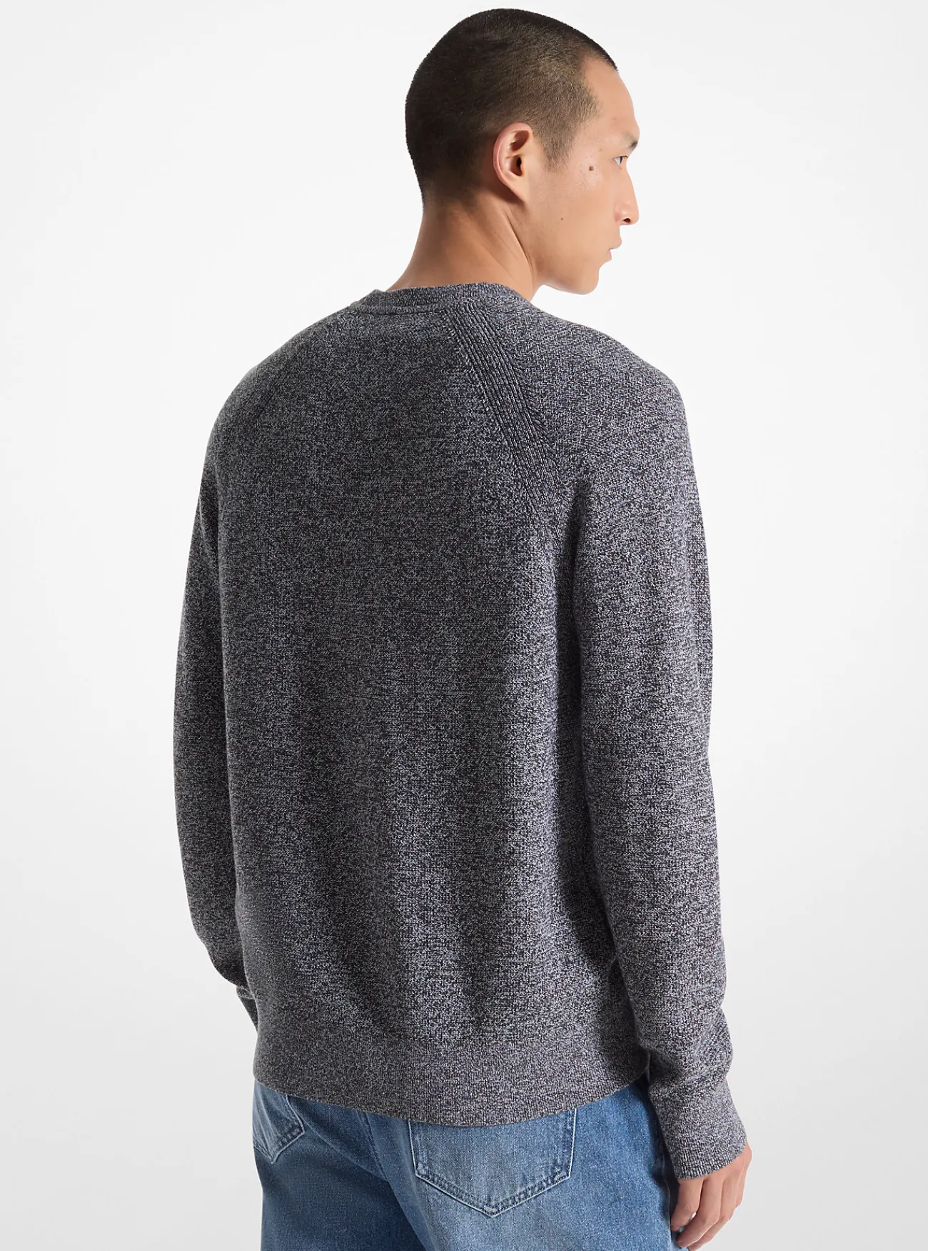 Michael Kors Sweater van katoen met ronde hals HOUTSKOOL Online
