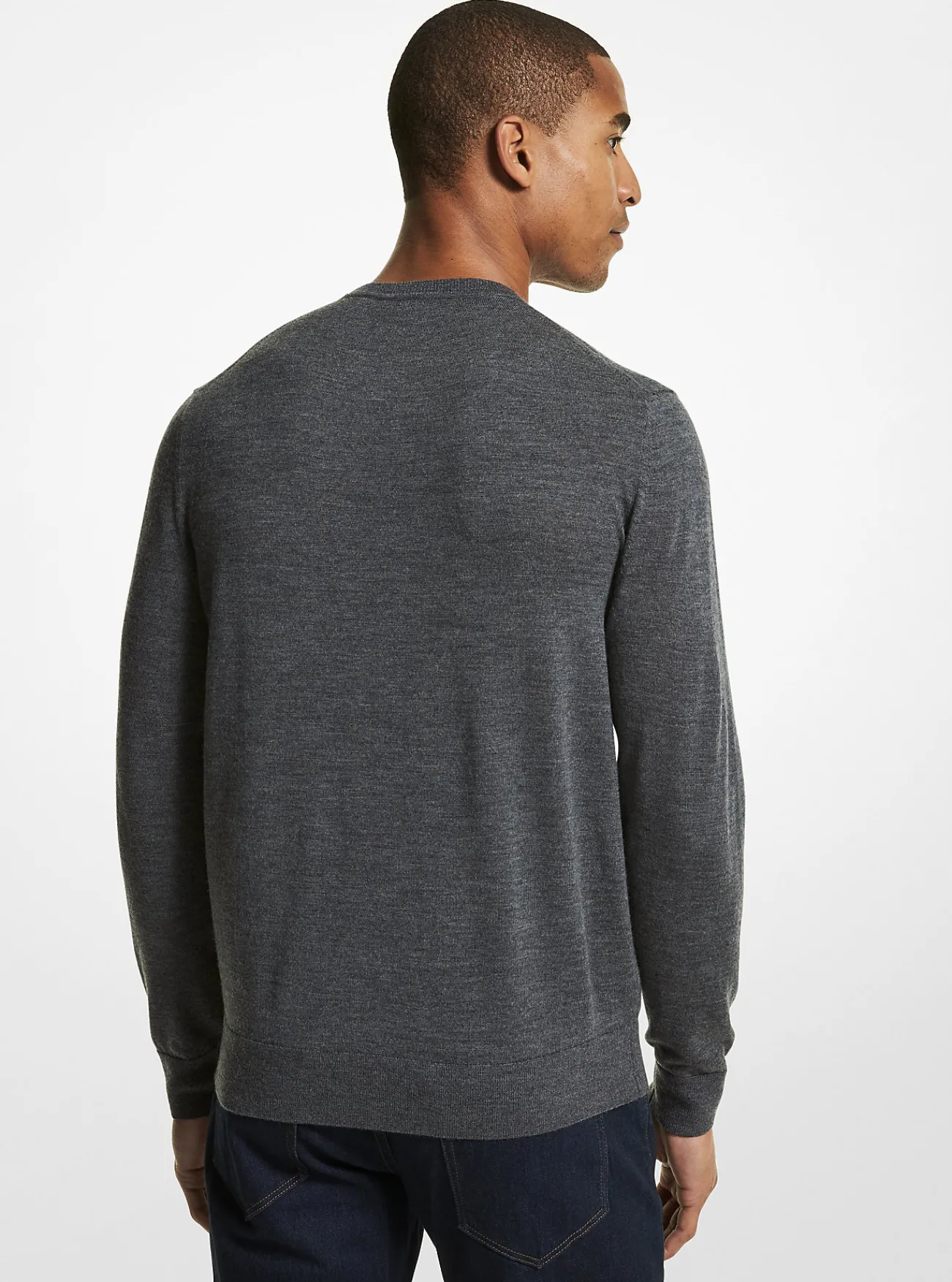 Michael Kors Sweater van merinowol ASGRIJS Fashion