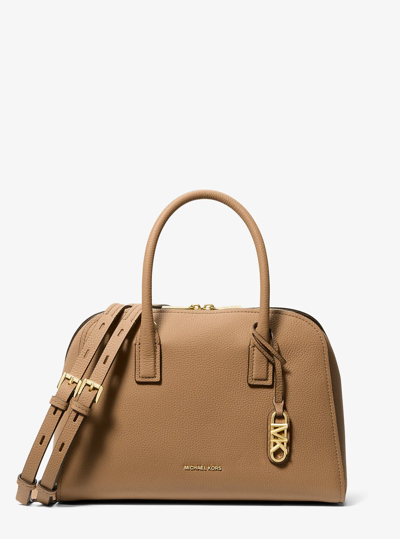 Michael Kors Tas Ashton van getrommeld leer, middelgroot KAF Discount