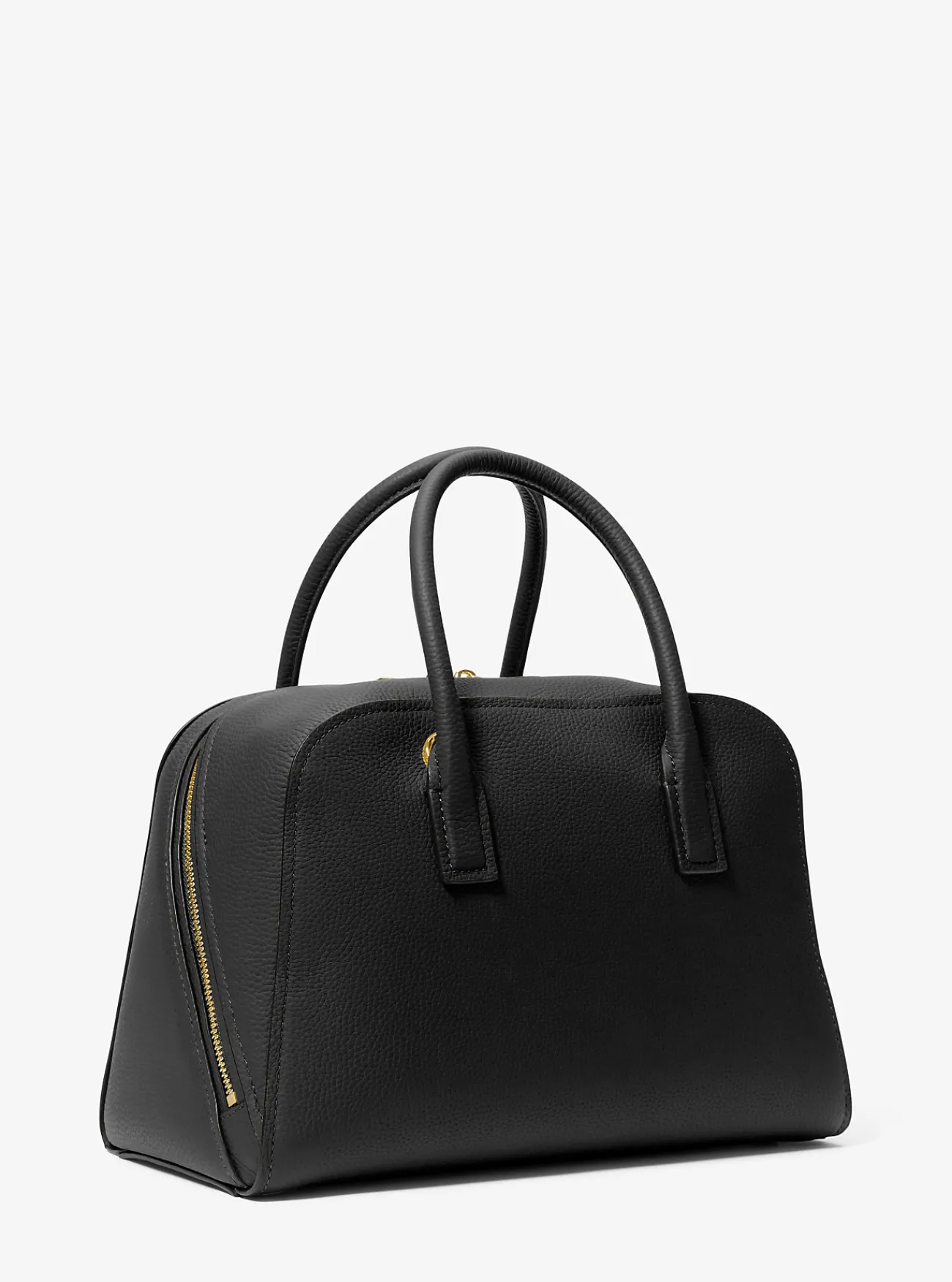 Michael Kors Tas Ashton van getrommeld leer, middelgroot ZWART Outlet