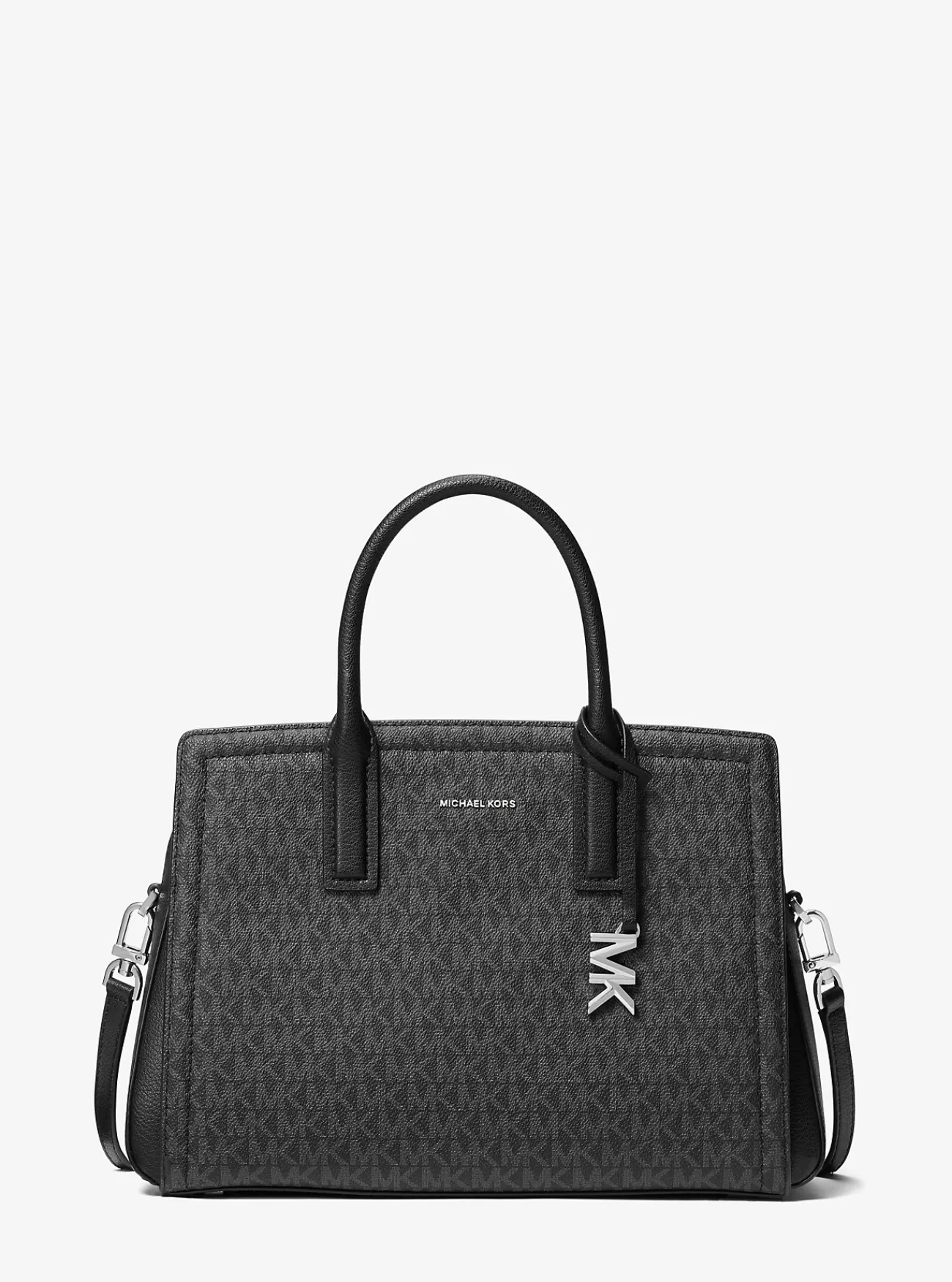 Michael Kors Tas Laila met kenmerkend logo, middelgroot ZWART Fashion