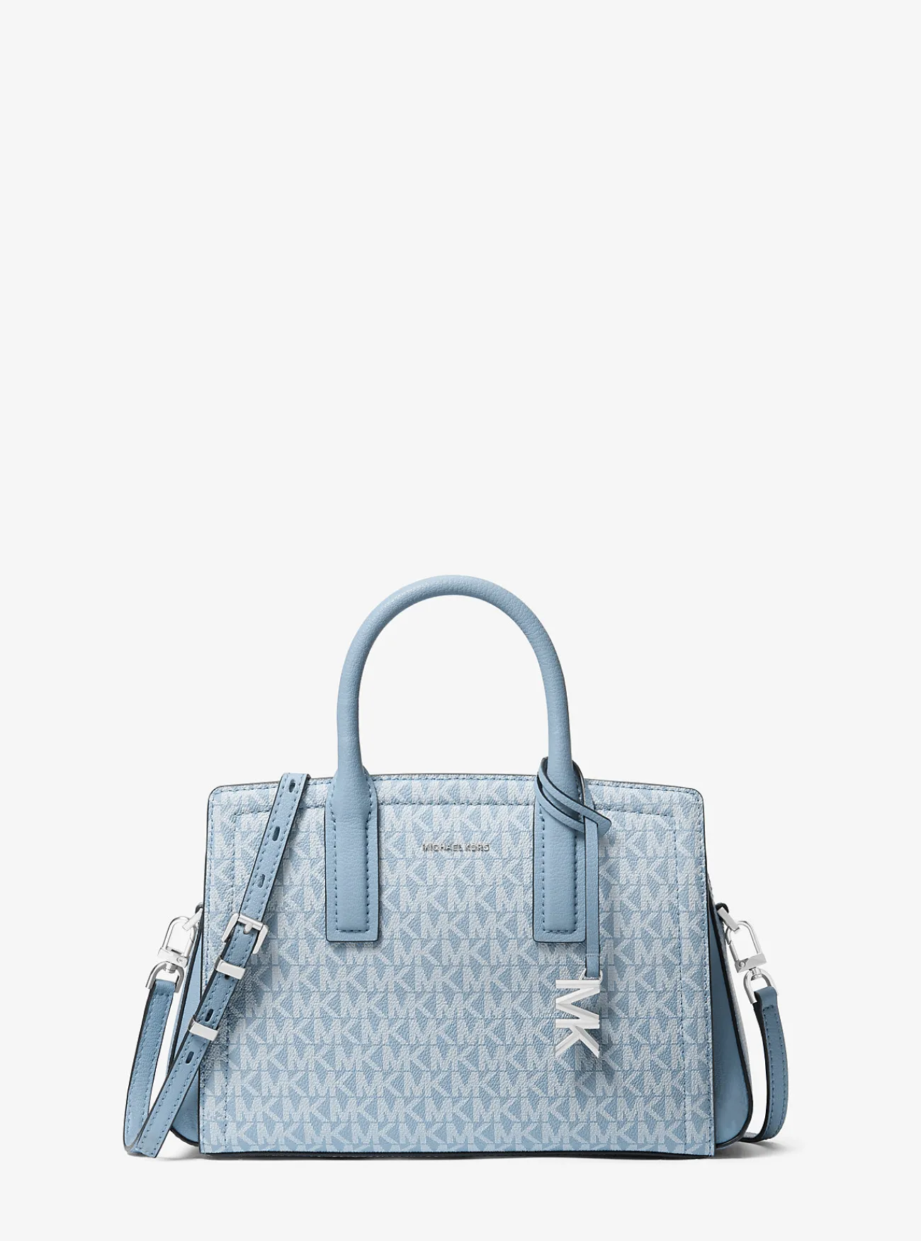 Michael Kors Tas Laila met kenmerkend logo, klein CHAMBRAY Hot