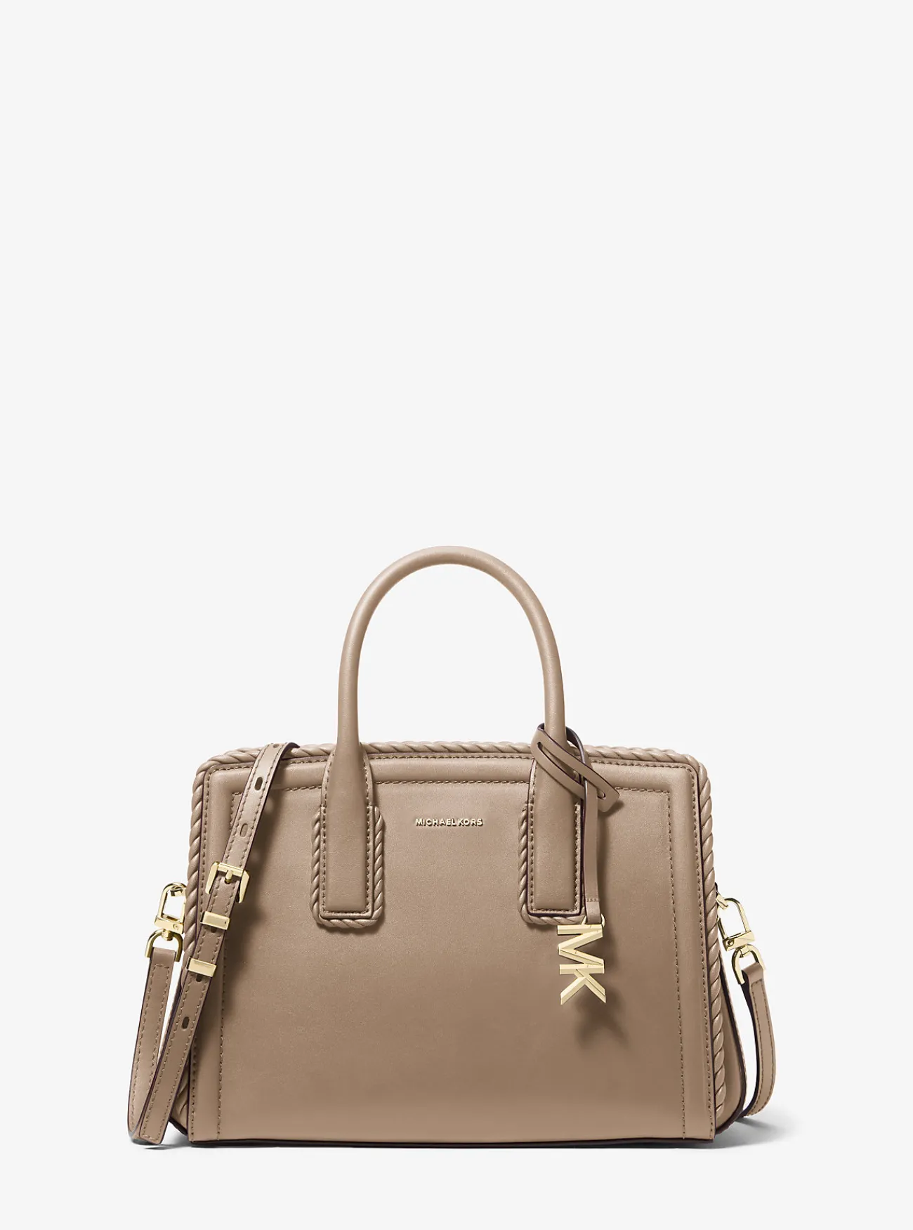 Michael Kors Tas Laila van leer, klein BERK Discount