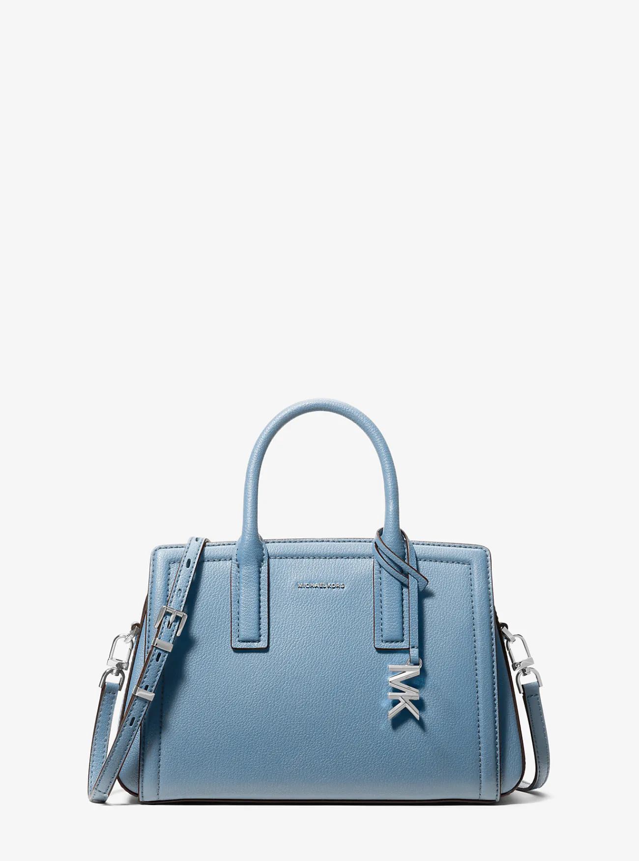 Michael Kors Tas Laila van leer, klein CHAMBRAY Fashion