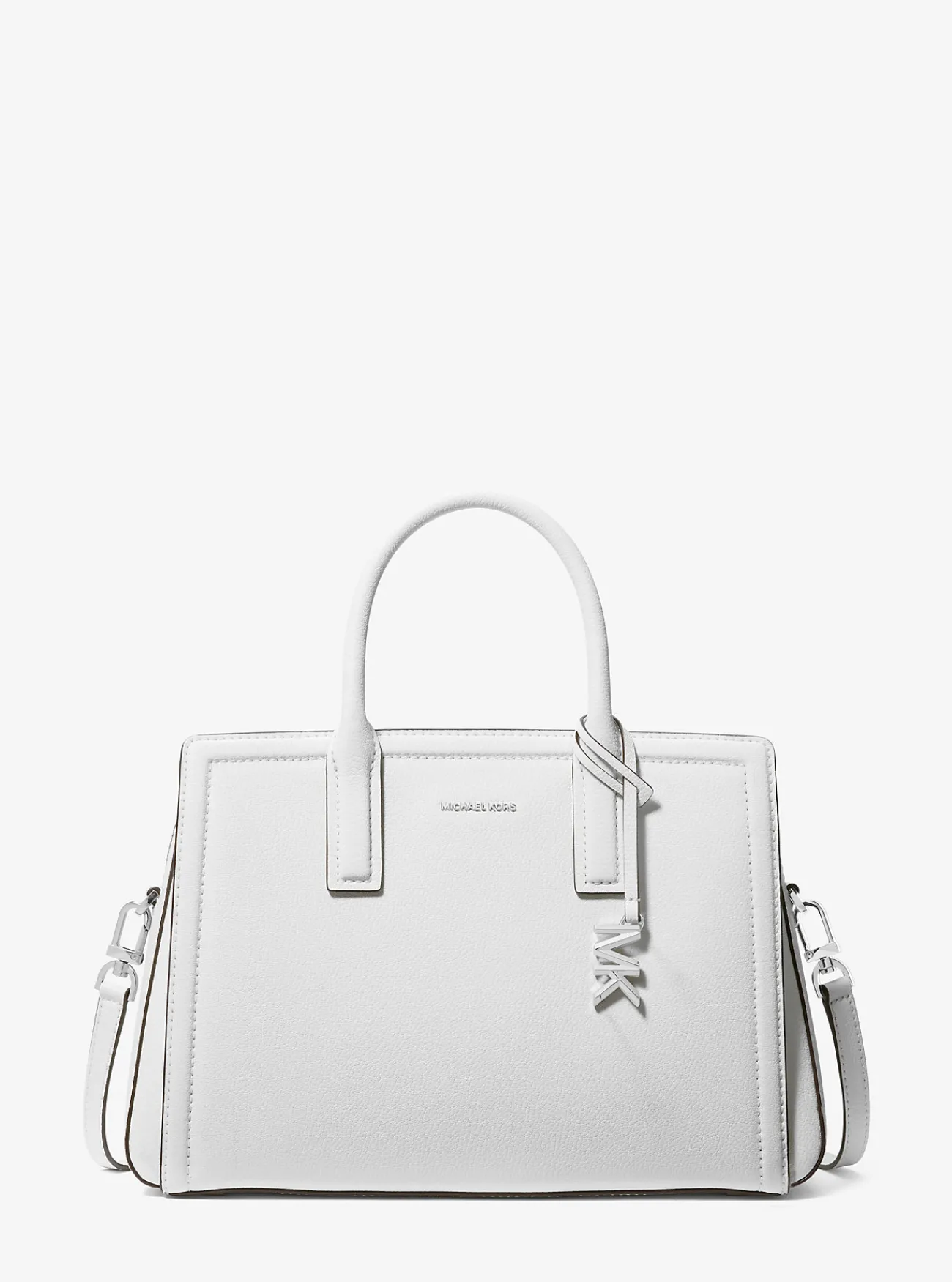 Michael Kors Tas Laila van leer, middelgroot Outlet
