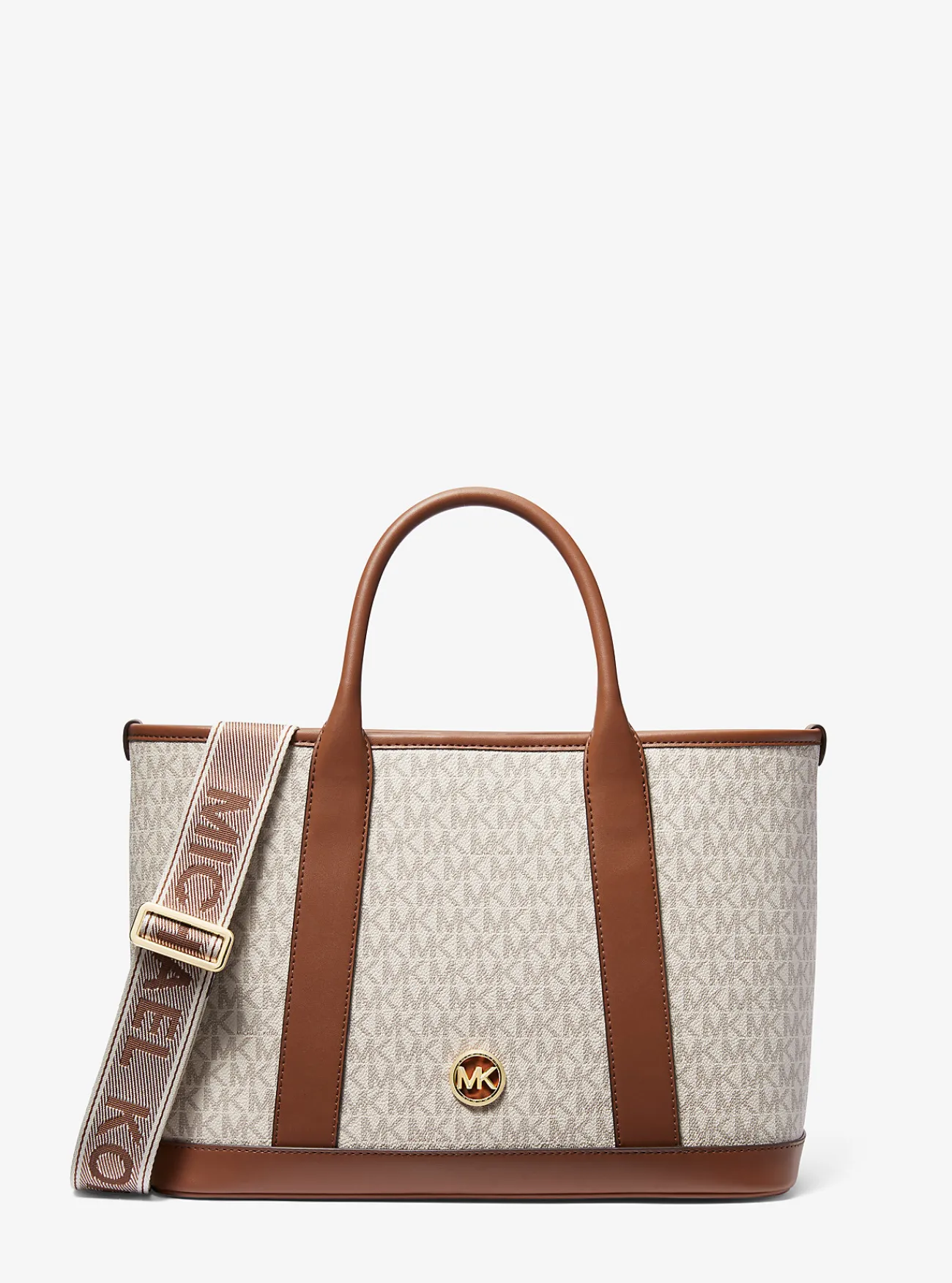 Michael Kors Tas Luisa met kenmerkend logo, middelgroot Outlet