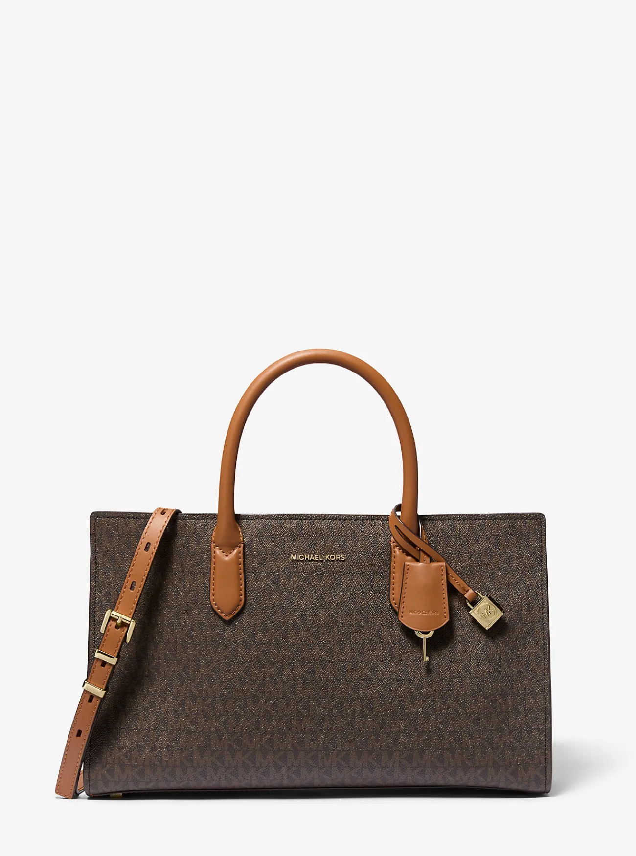 Michael Kors Tas Scarlett met kenmerkend logo, middelgroot Discount