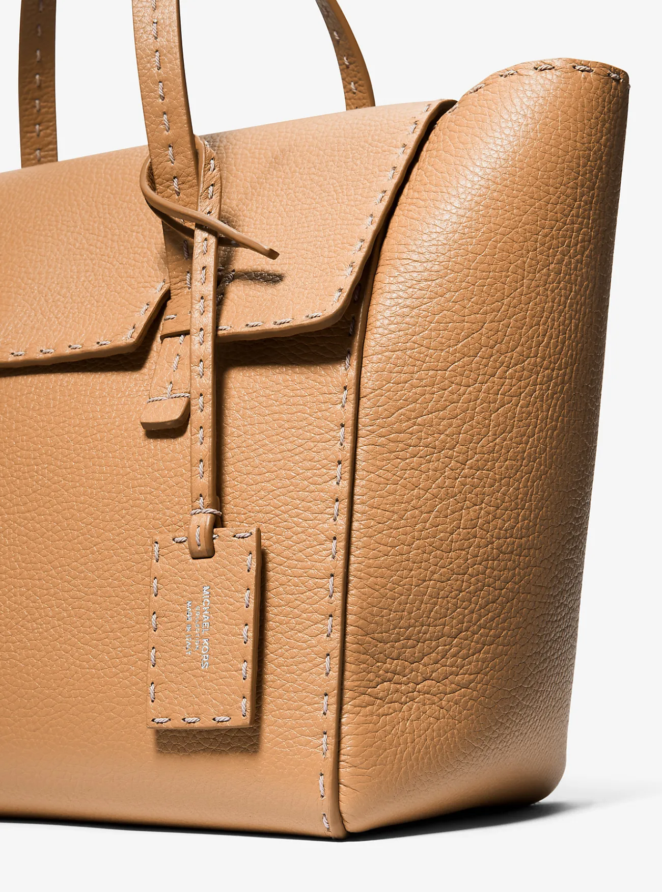 Michael Kors Tas Sophia van handgestikt getrommeld leer PINDA Online