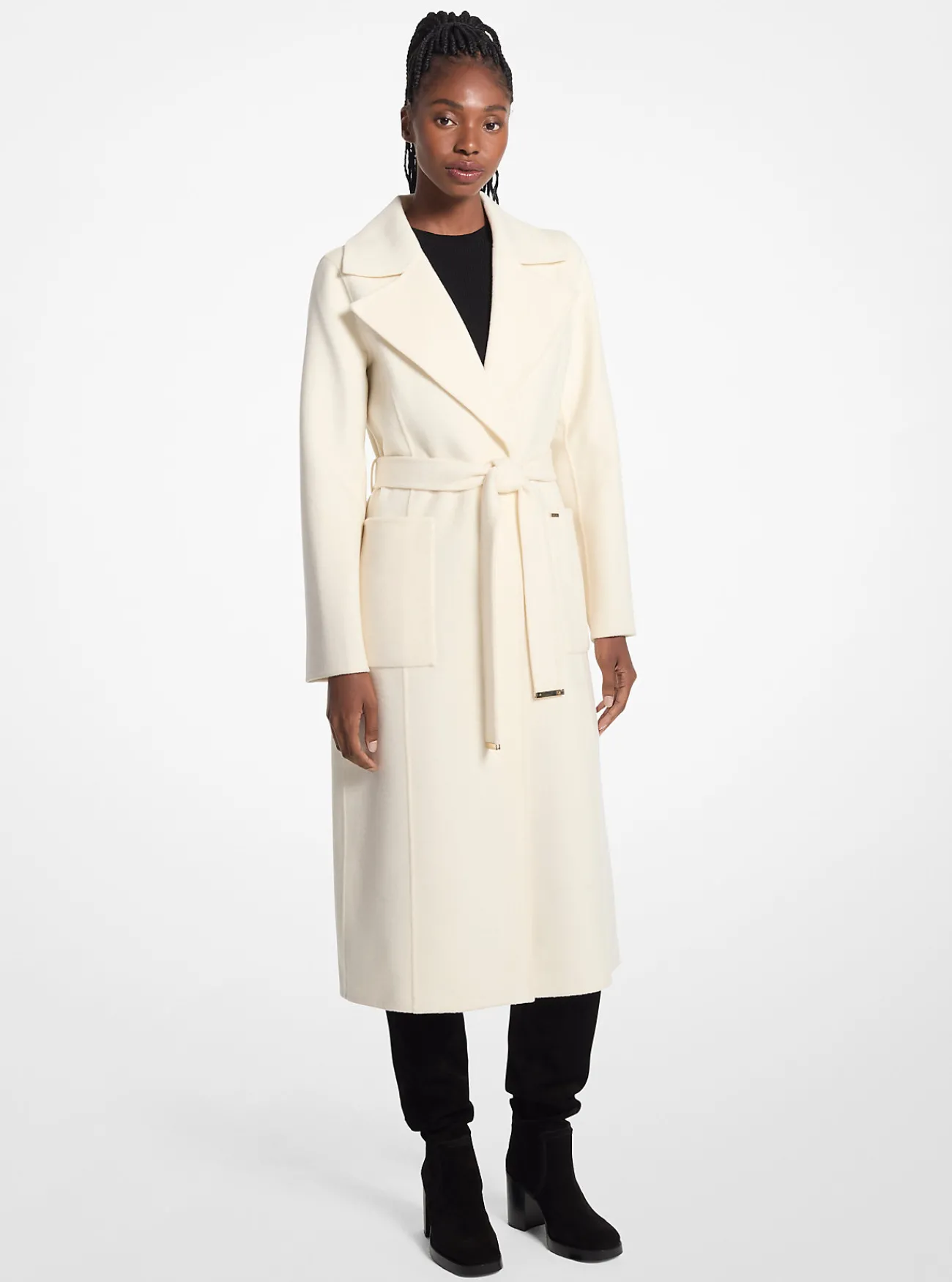 Michael Kors Trenchcoat van wolmix BOT Discount