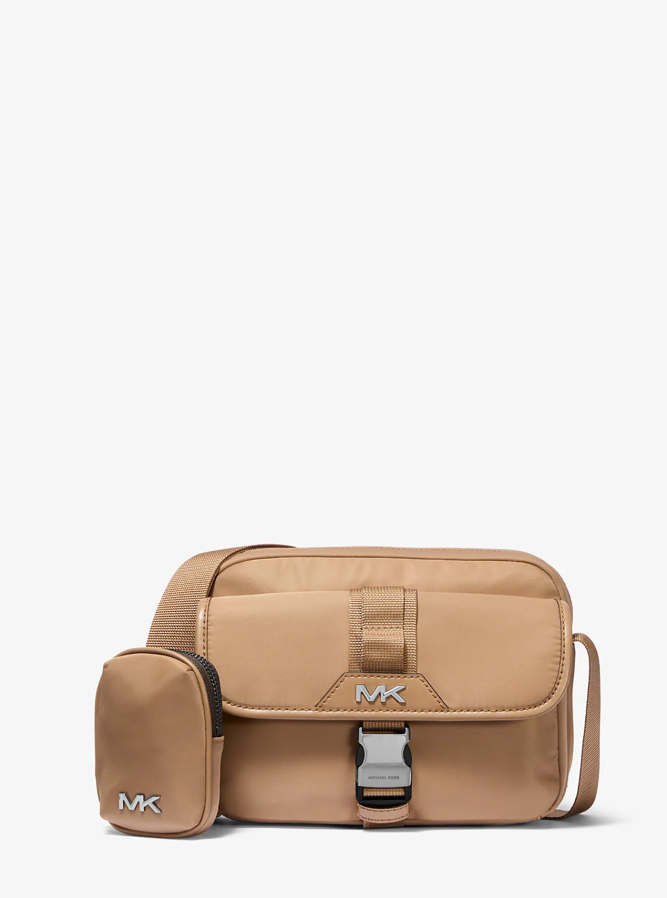 Michael Kors Utility-crossbodytas Brooklyn van gerecycled nylon Online