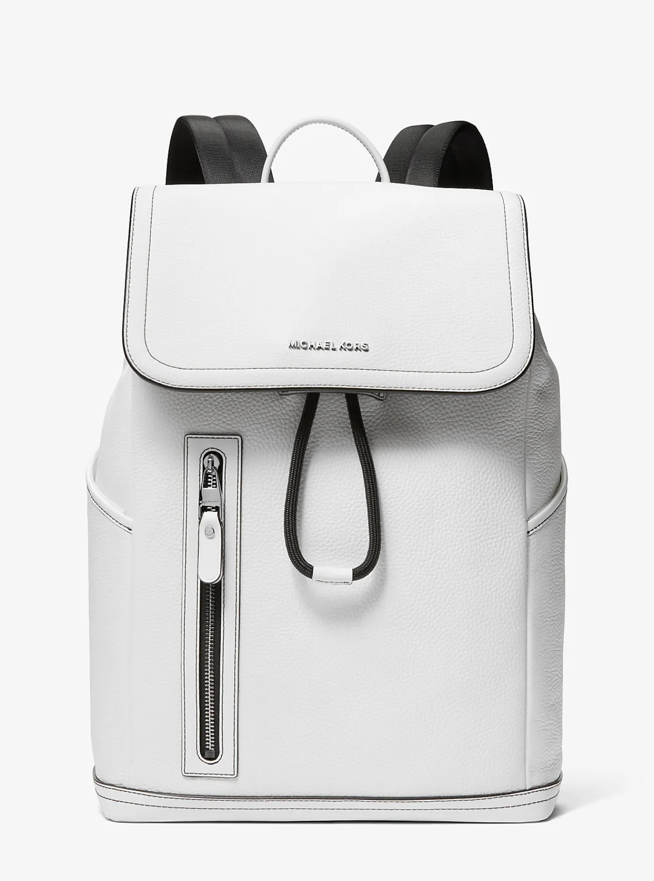 Michael Kors Utilityrugzak Hudson van getrommeld leer Hot