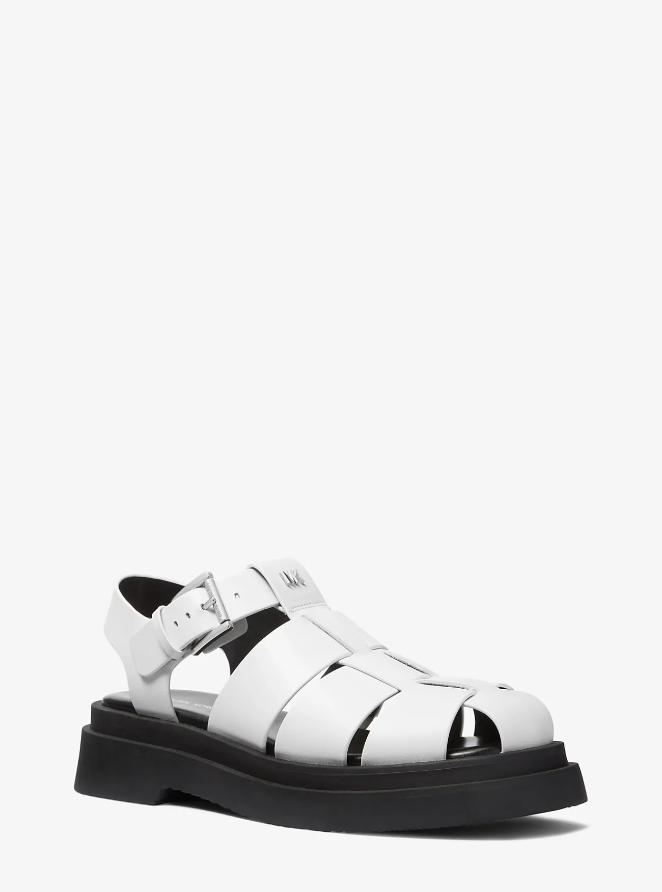 Michael Kors Visserssandaal Indy van leer Fashion