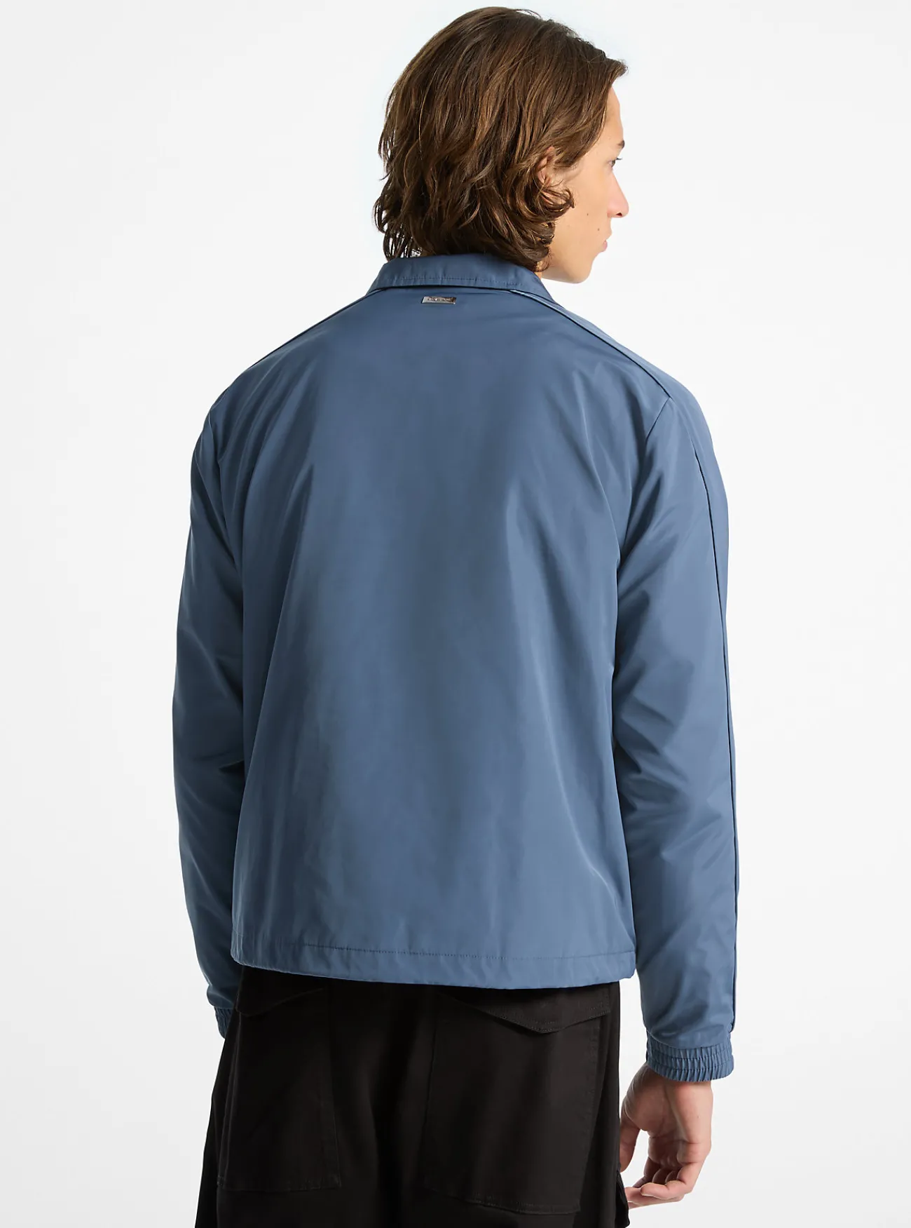Michael Kors Waterbestendig windjack DONKERCHAMBRAY Clearance