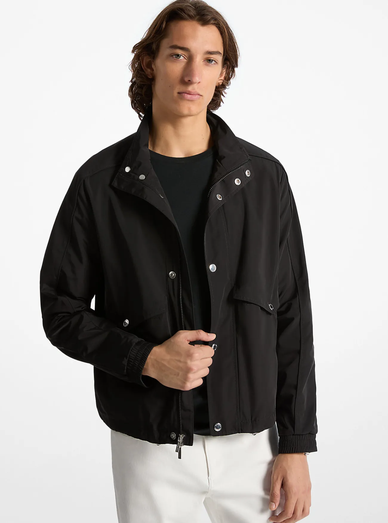 Michael Kors Waterbestendig windjack ZWART New