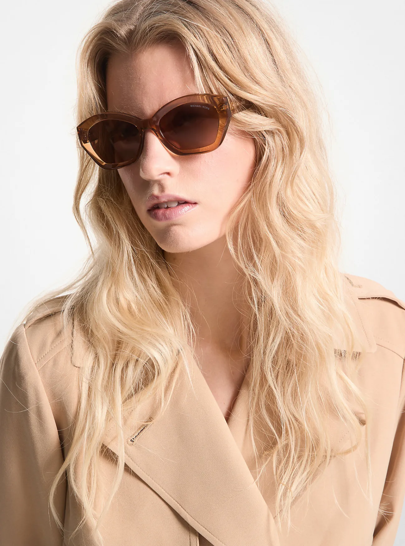 Michael Kors Zonnebril Bel Air BRUIN Online