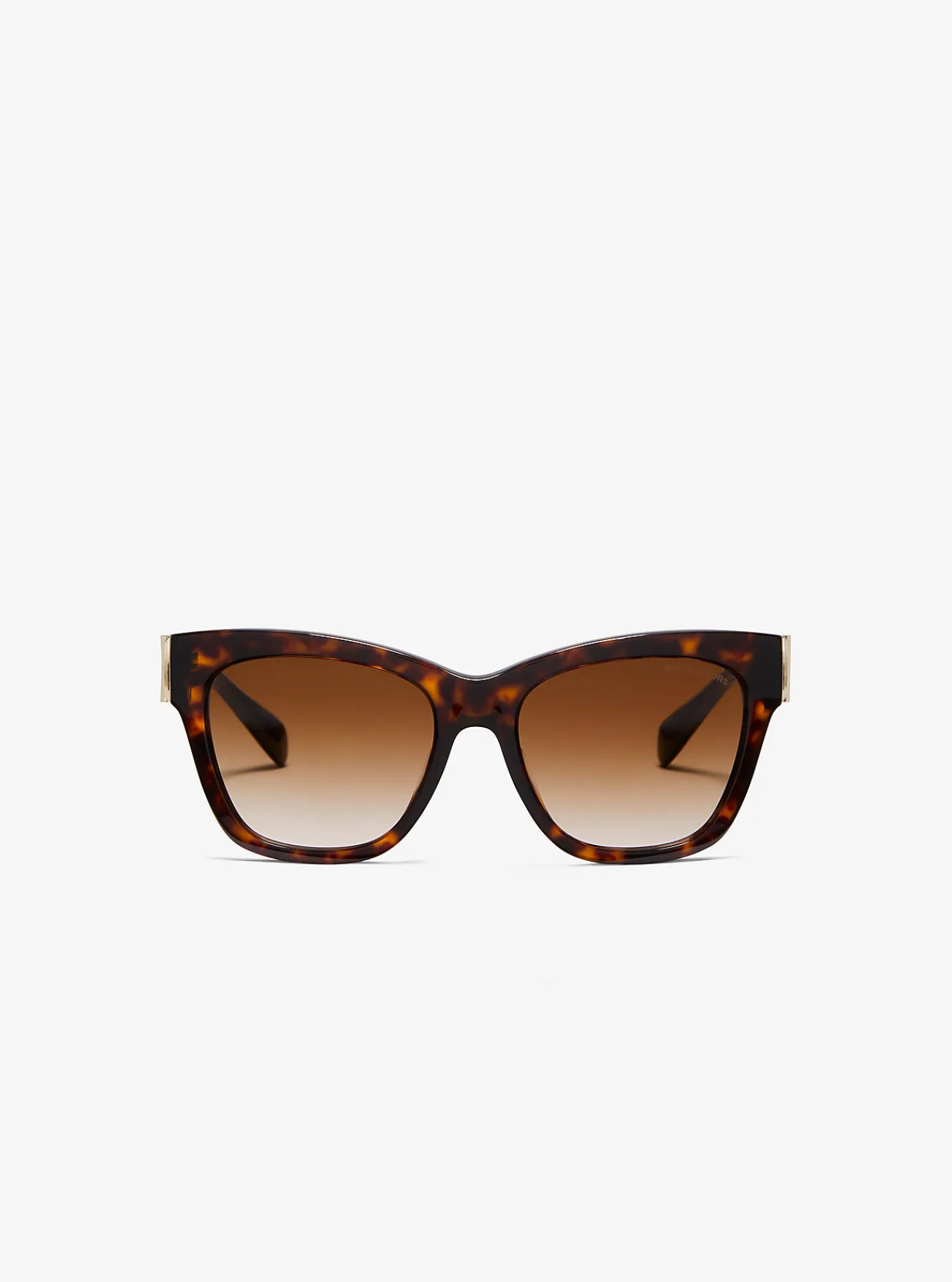 Michael Kors Zonnebril Empire met montuur in vierkante vorm DONKERSCHILDPAD Online