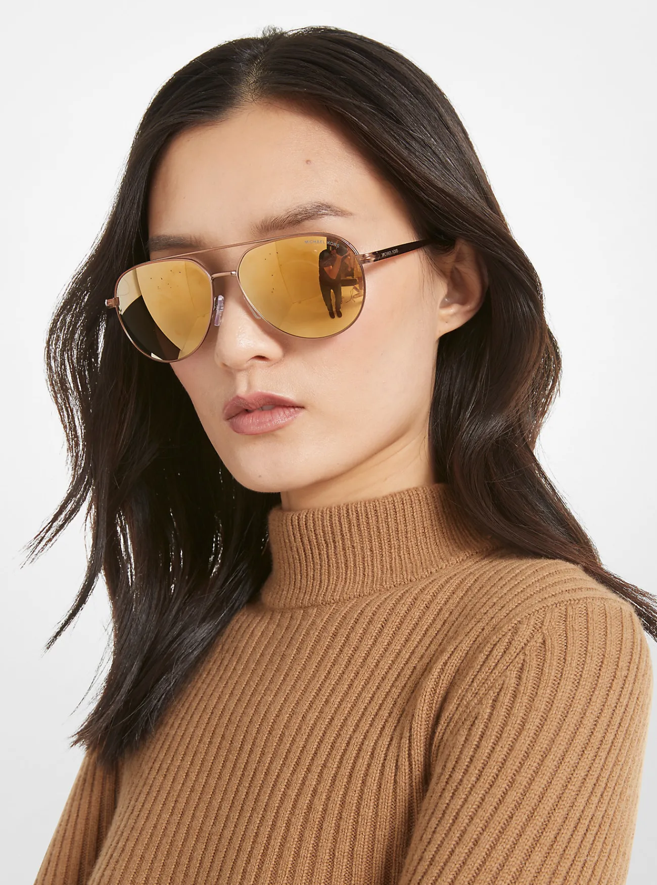 Michael Kors Zonnebril Highlands ZAND Outlet