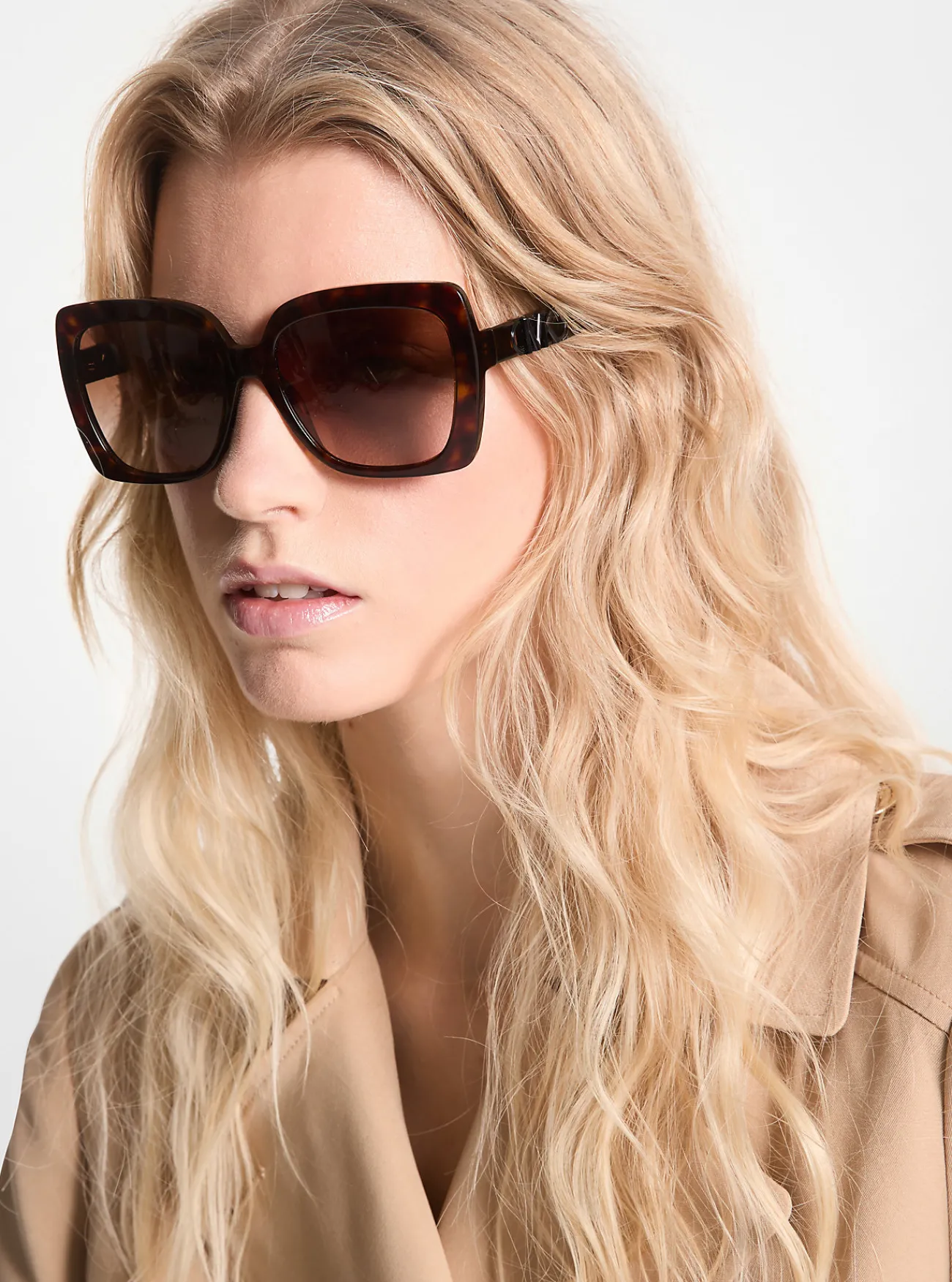 Michael Kors Zonnebril Nice DONKERSCHILDPAD Hot