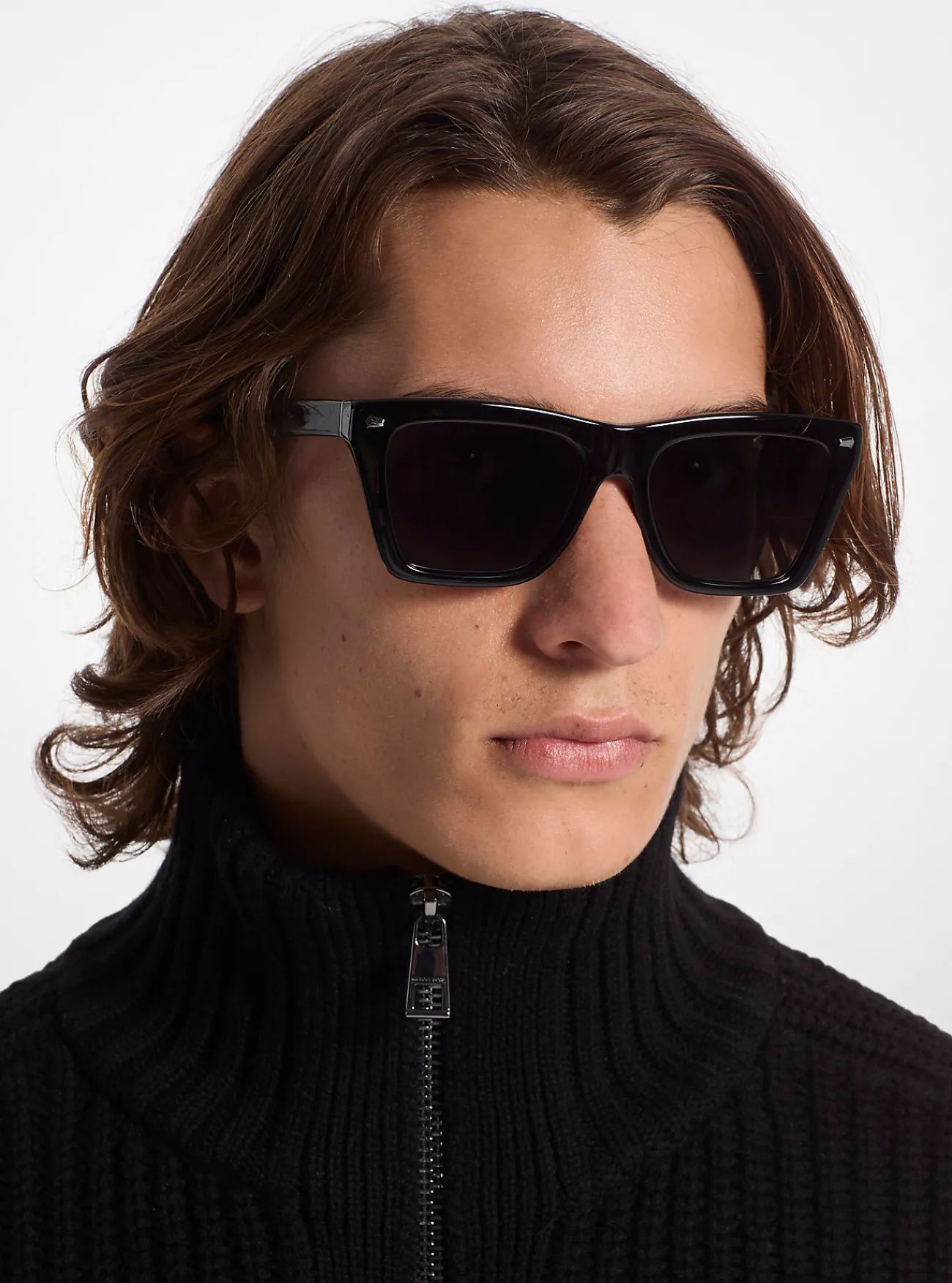 Michael Kors Zonnebril Pebble Beach ZWART Sale